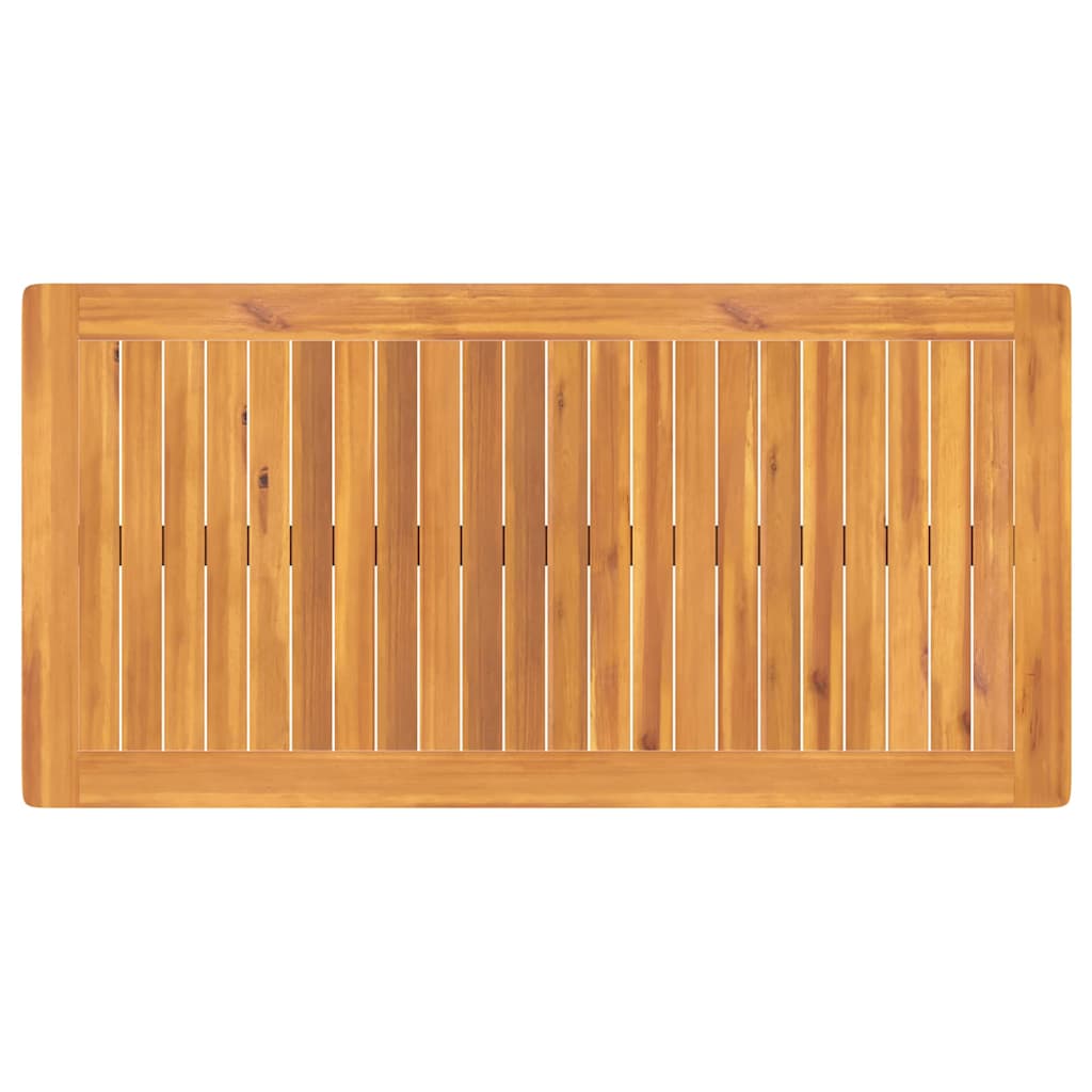 vidaXL Zestaw do jadalni w ogrodzie 3 pcs Brązowy Lite Drewno Akacji