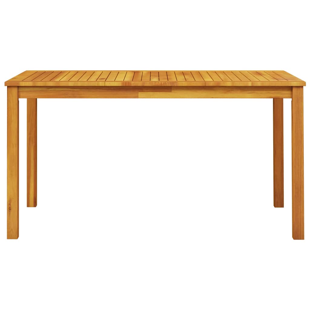 vidaXL Zestaw do jadalni w ogrodzie 7 pcs Brązowy Lite Drewno Akacji