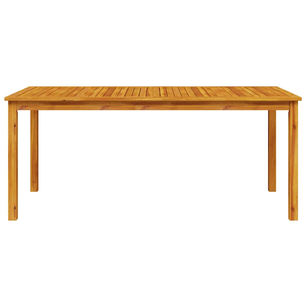 vidaXL Zestaw do jadalni w ogrodzie 7 pcs Brązowy Lite Drewno Akacji