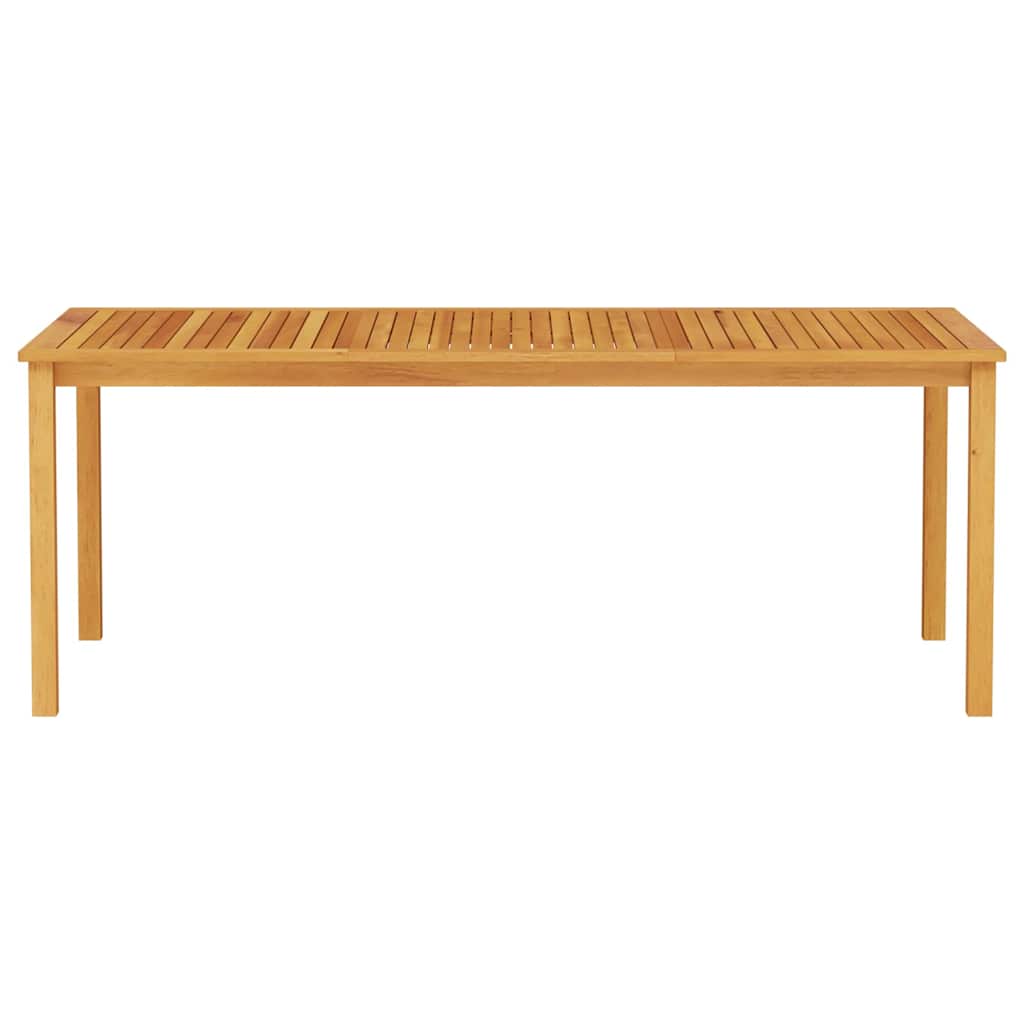 vidaXL Zestaw do jadalni w ogrodzie 9 pcs Brązowy Lite Drewno Akacji