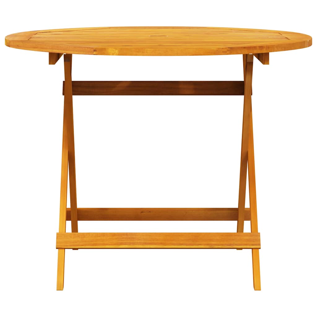 vidaXL Zestaw do jadalni w ogrodzie 5 pcs Brązowy Lite Drewno Akacji