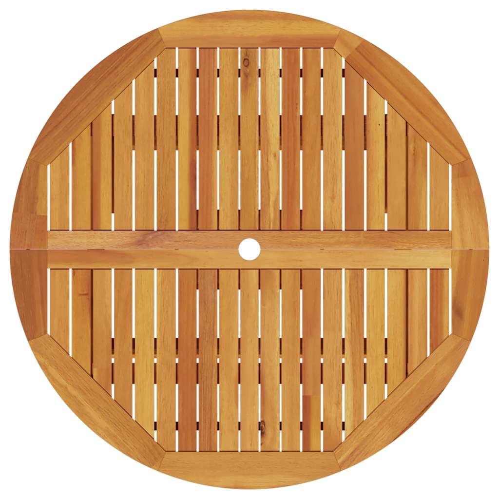 vidaXL Zestaw do jadalni w ogrodzie 5 pcs Brązowy Lite Drewno Akacji