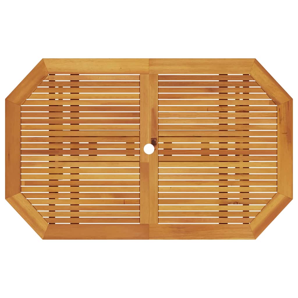 vidaXL Zestaw do jadalni w ogrodzie 7 pcs Brązowy Lite Drewno Akacji