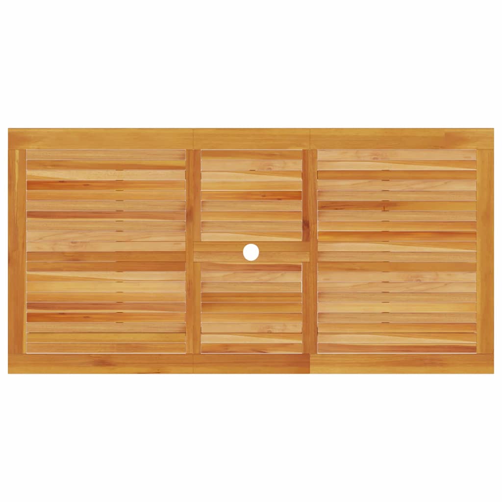 vidaXL Zestaw do jadalni w ogrodzie 5 pcs Brązowy Lite Drewno Akacji