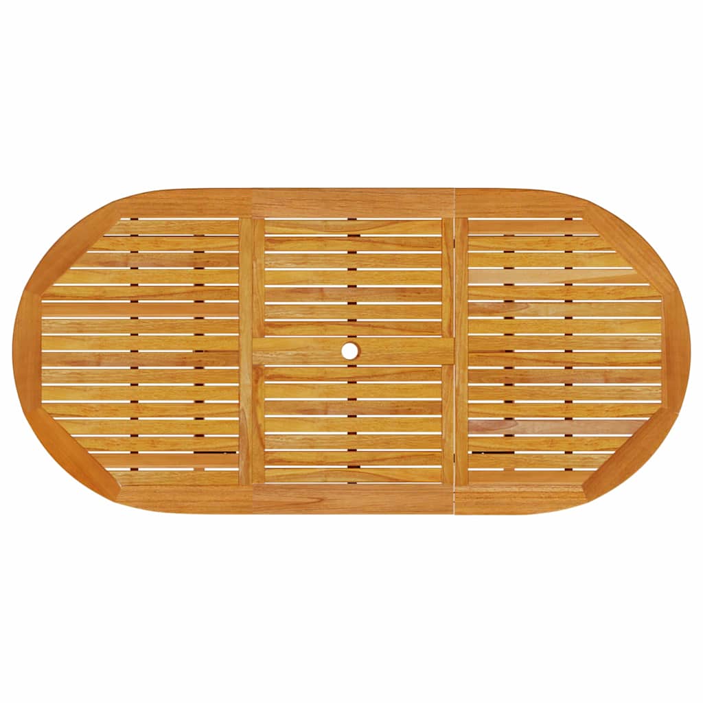 vidaXL Zestaw do jadalni w ogrodzie 7 pcs Brązowy Lite Drewno Akacji