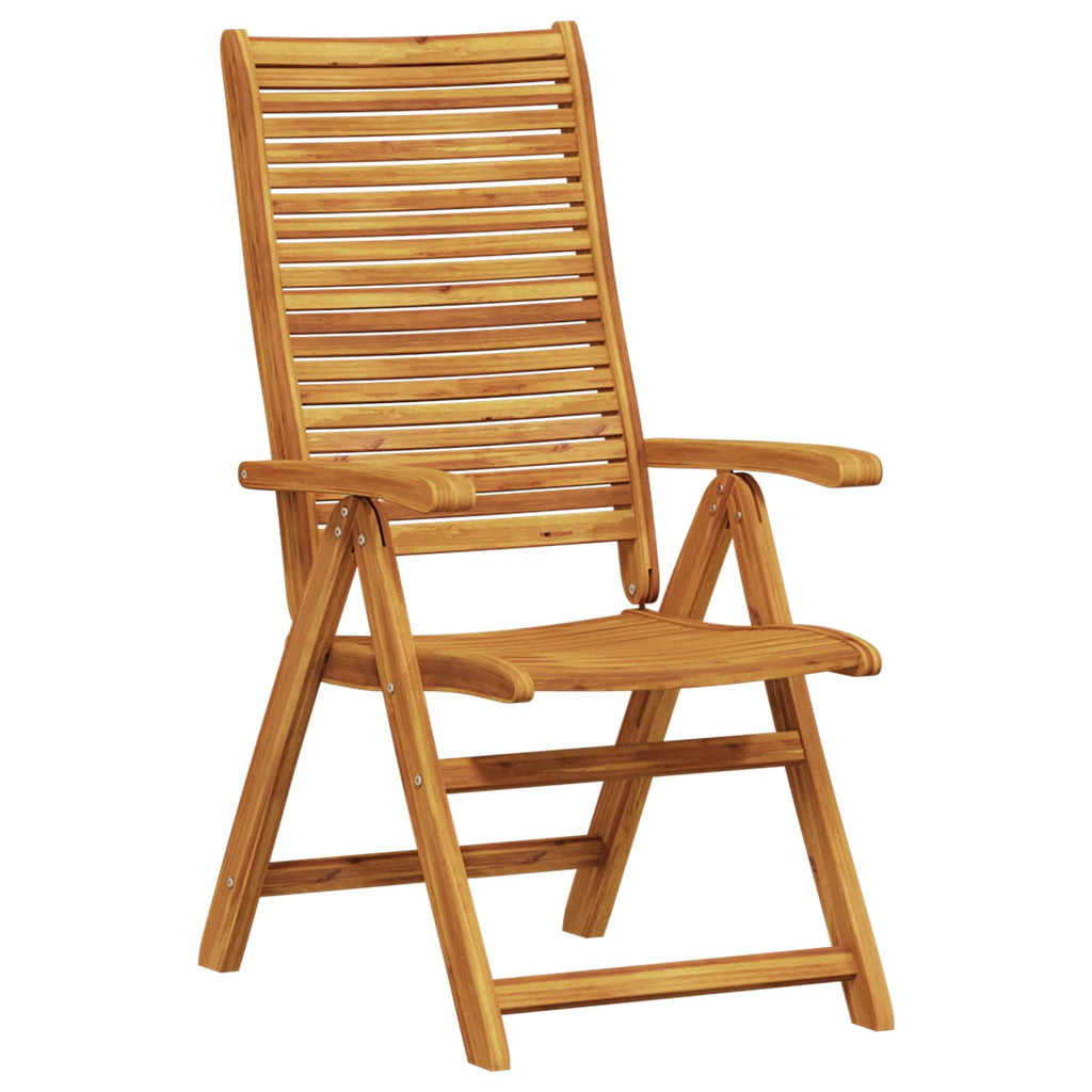 vidaXL Zestaw do jadalni w ogrodzie 7 pcs Brązowy Lite Drewno Akacji