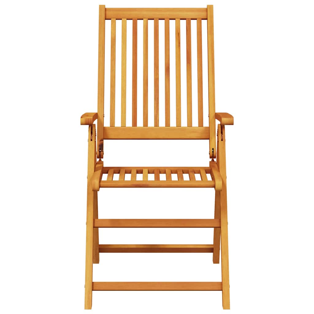 vidaXL Zestaw do jadalni w ogrodzie 5 pcs Brązowy Lite Drewno Akacji