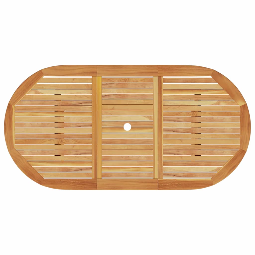 vidaXL Zestaw do jadalni w ogrodzie 5 pcs Brązowy Lite Drewno Akacji