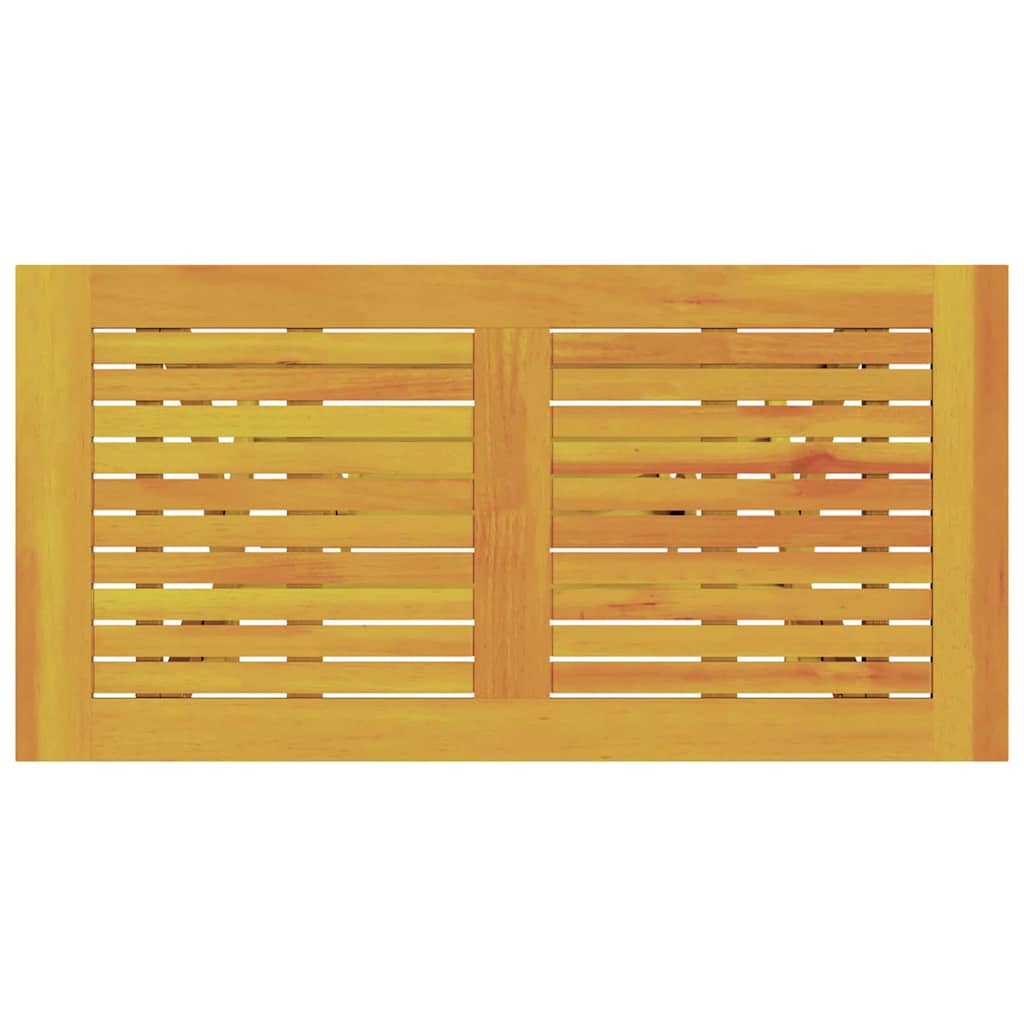 vidaXL Zestaw do jadalni w ogrodzie 5 pcs Brązowy Lite Drewno Akacji