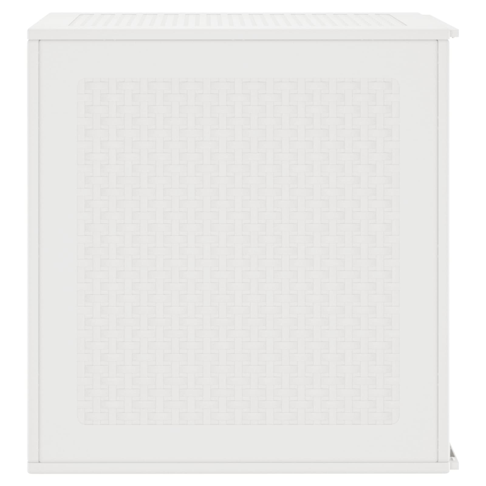 vidaXL Skrzynia do przechowywania Biały 55 x 53 x 57 cm polipropylen