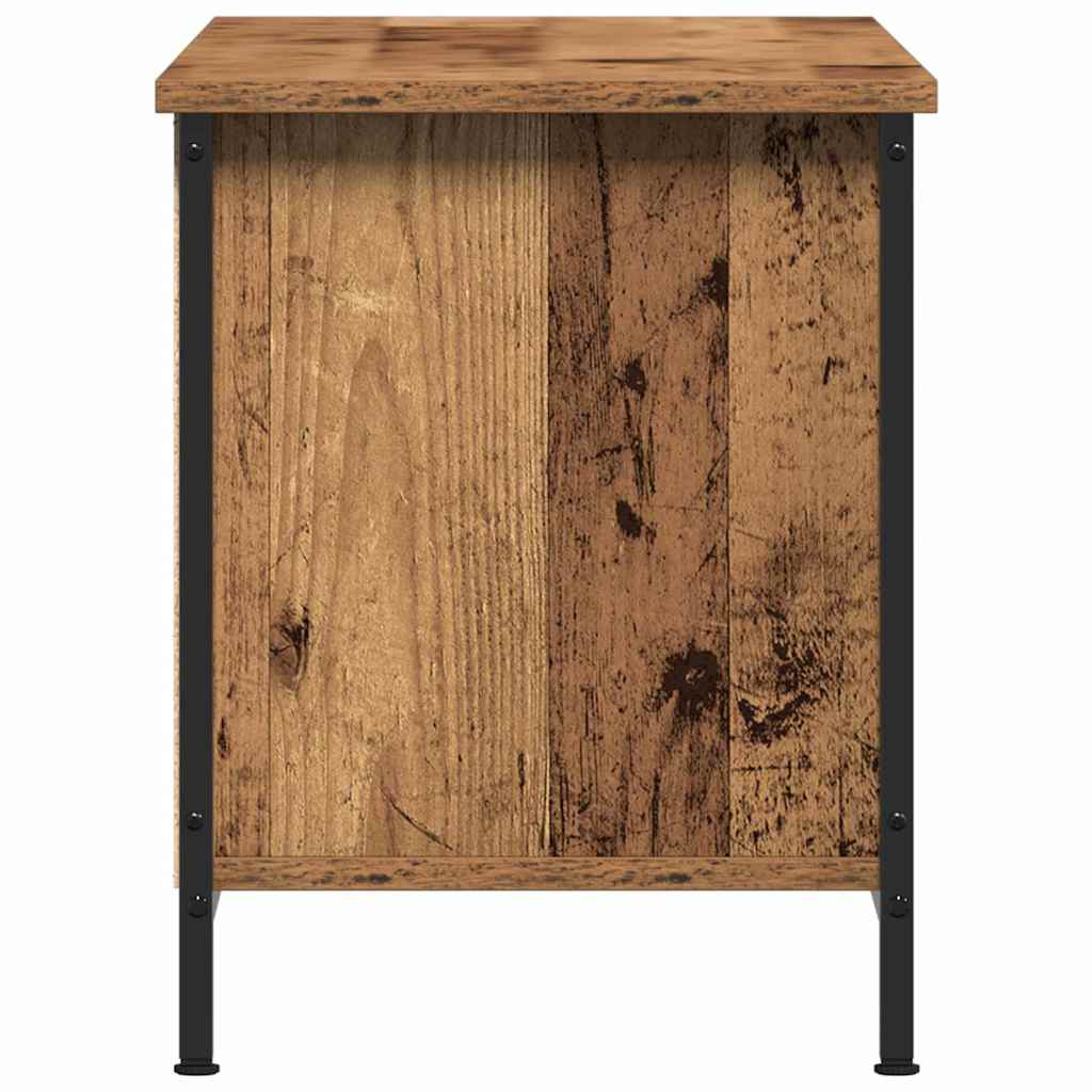 vidaXL Szafka pod telewizor Stare drewno 102 x 35 x 45 cm