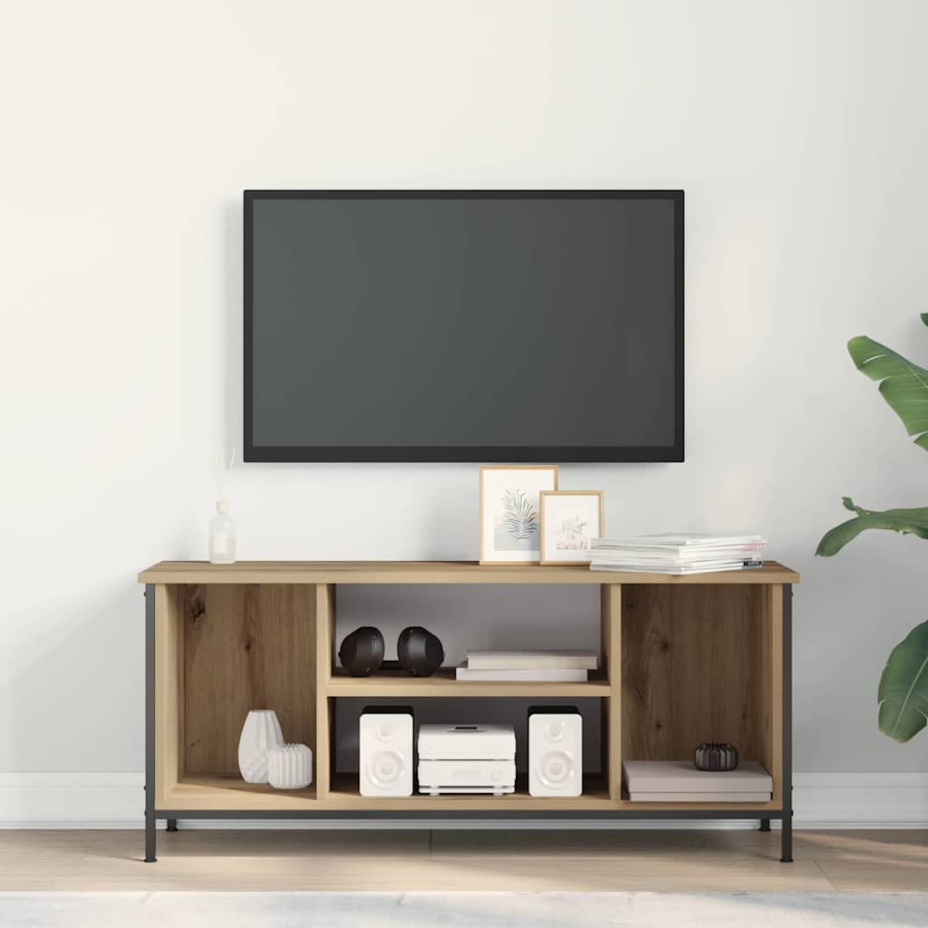 vidaXL Szafka pod telewizor 102 x 35 x 45 cm Dąb rzemieślniczy