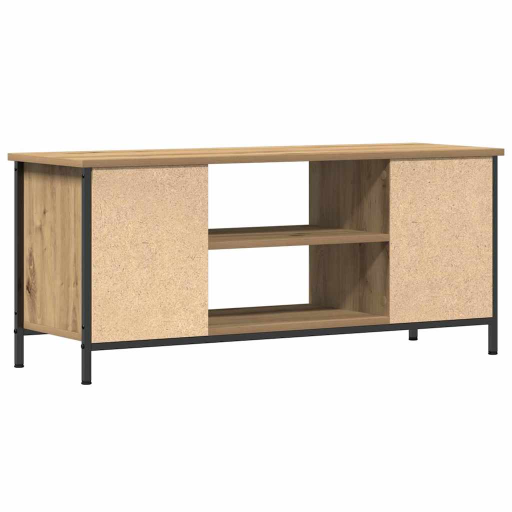 vidaXL Szafka pod telewizor 102 x 35 x 45 cm Dąb rzemieślniczy