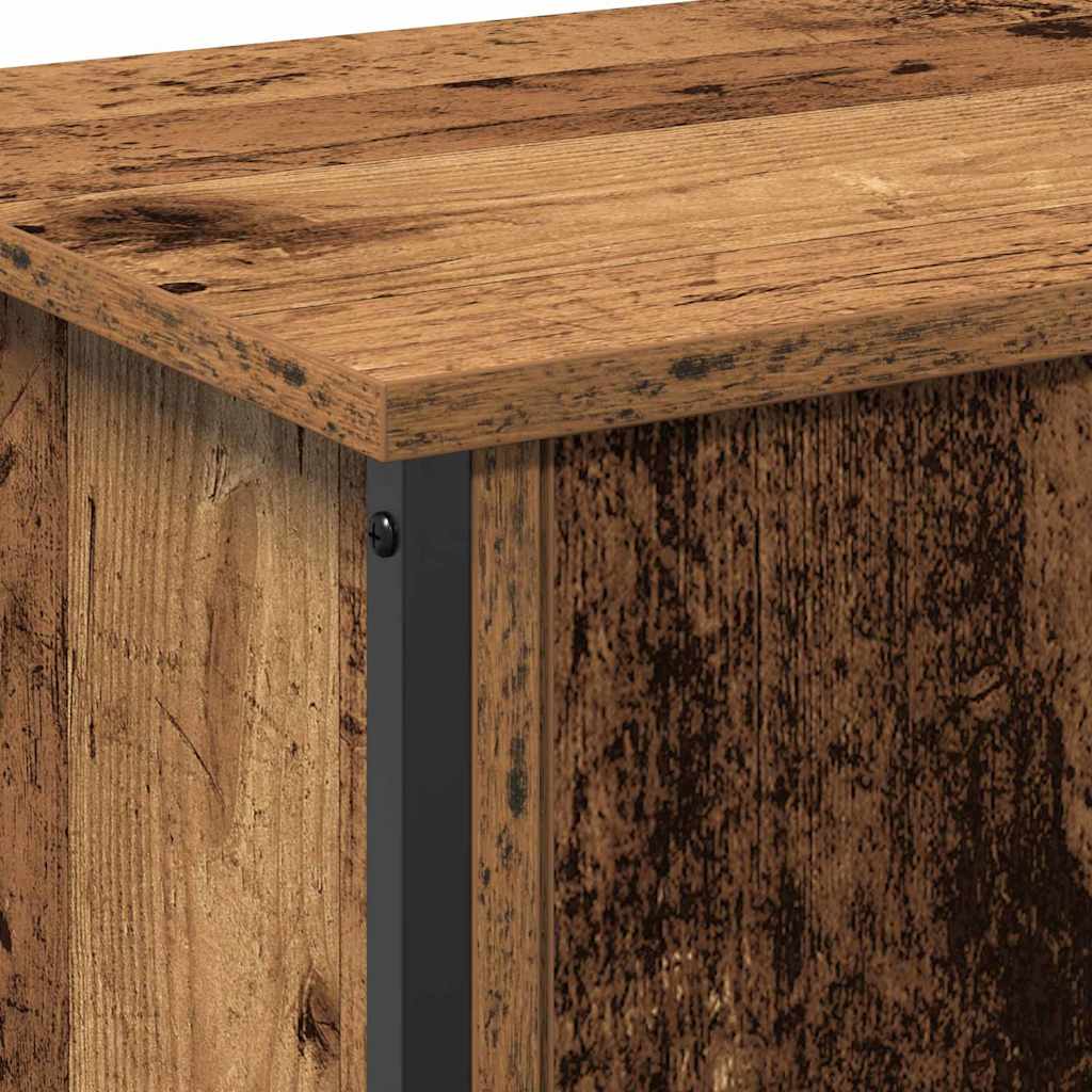 vidaXL Szafka pod telewizor Stare drewno 100 x 35 x 45 cm