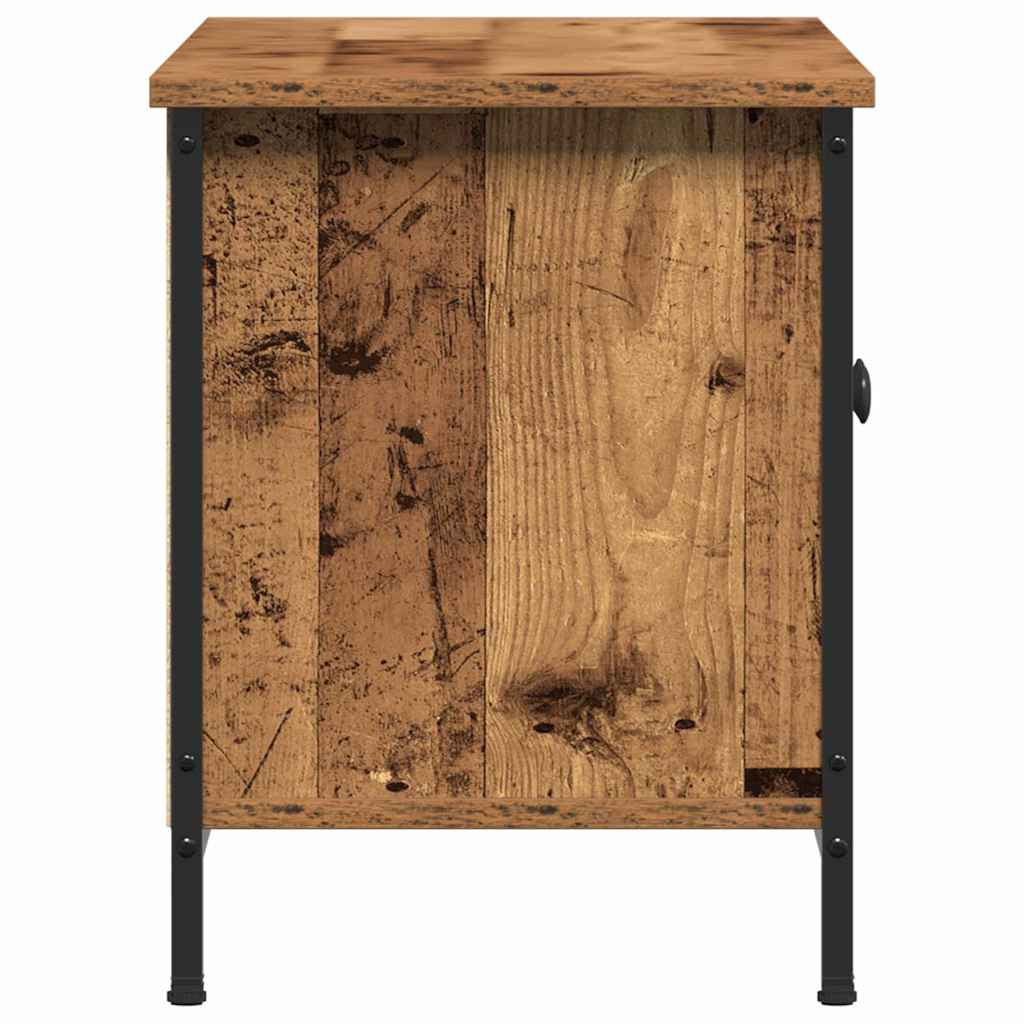 vidaXL Szafka pod telewizor Stare drewno 100 x 35 x 45 cm