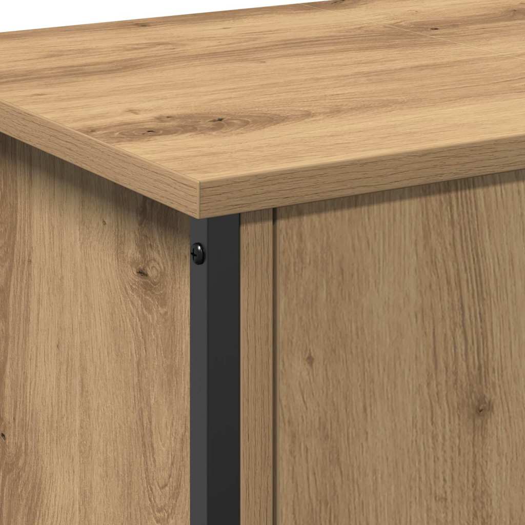 vidaXL Szafka pod telewizor Dąb rzemieślniczy 100 x 35 x 45 cm
