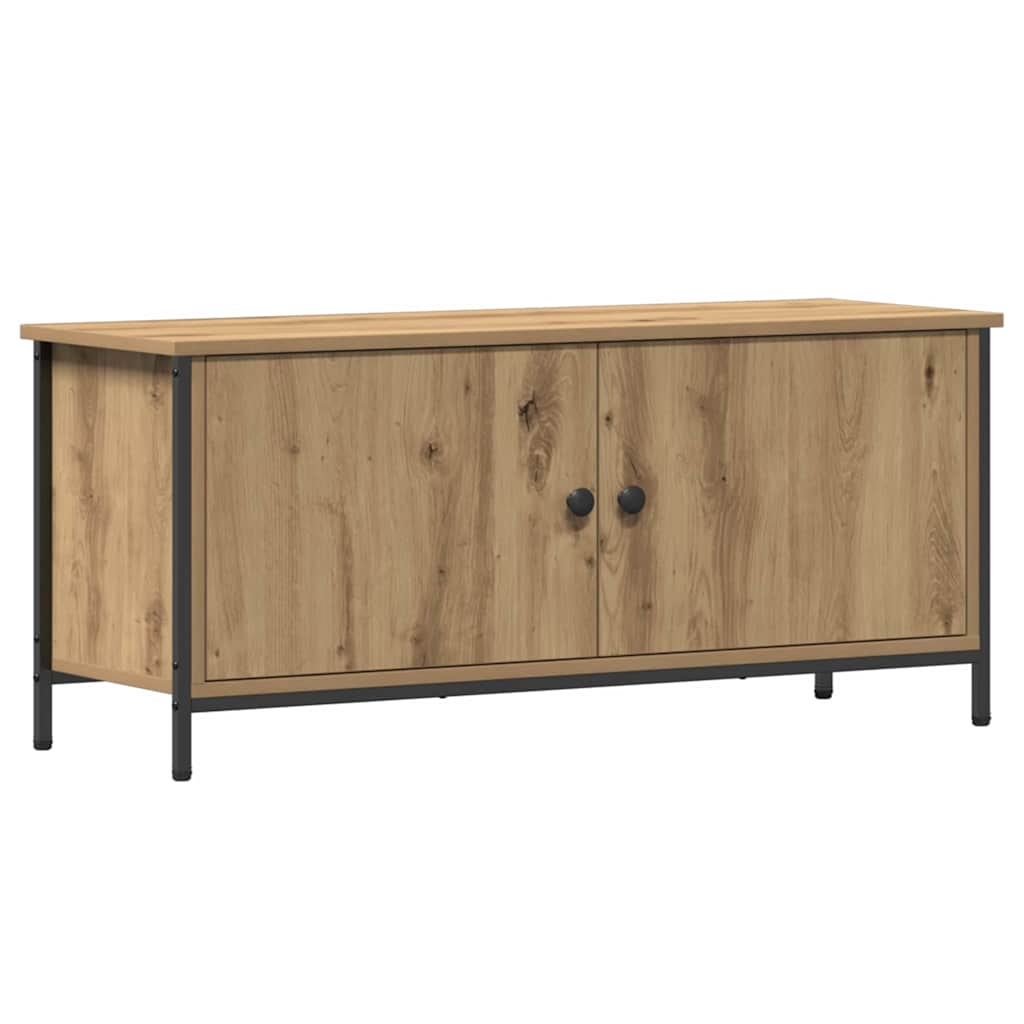 vidaXL Szafka pod telewizor Dąb rzemieślniczy 100 x 35 x 45 cm