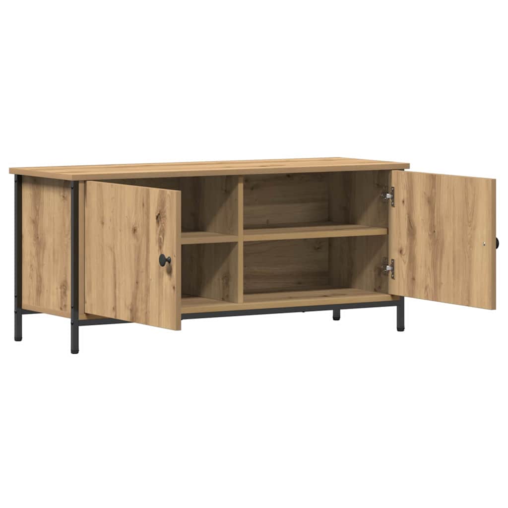 vidaXL Szafka pod telewizor Dąb rzemieślniczy 100 x 35 x 45 cm