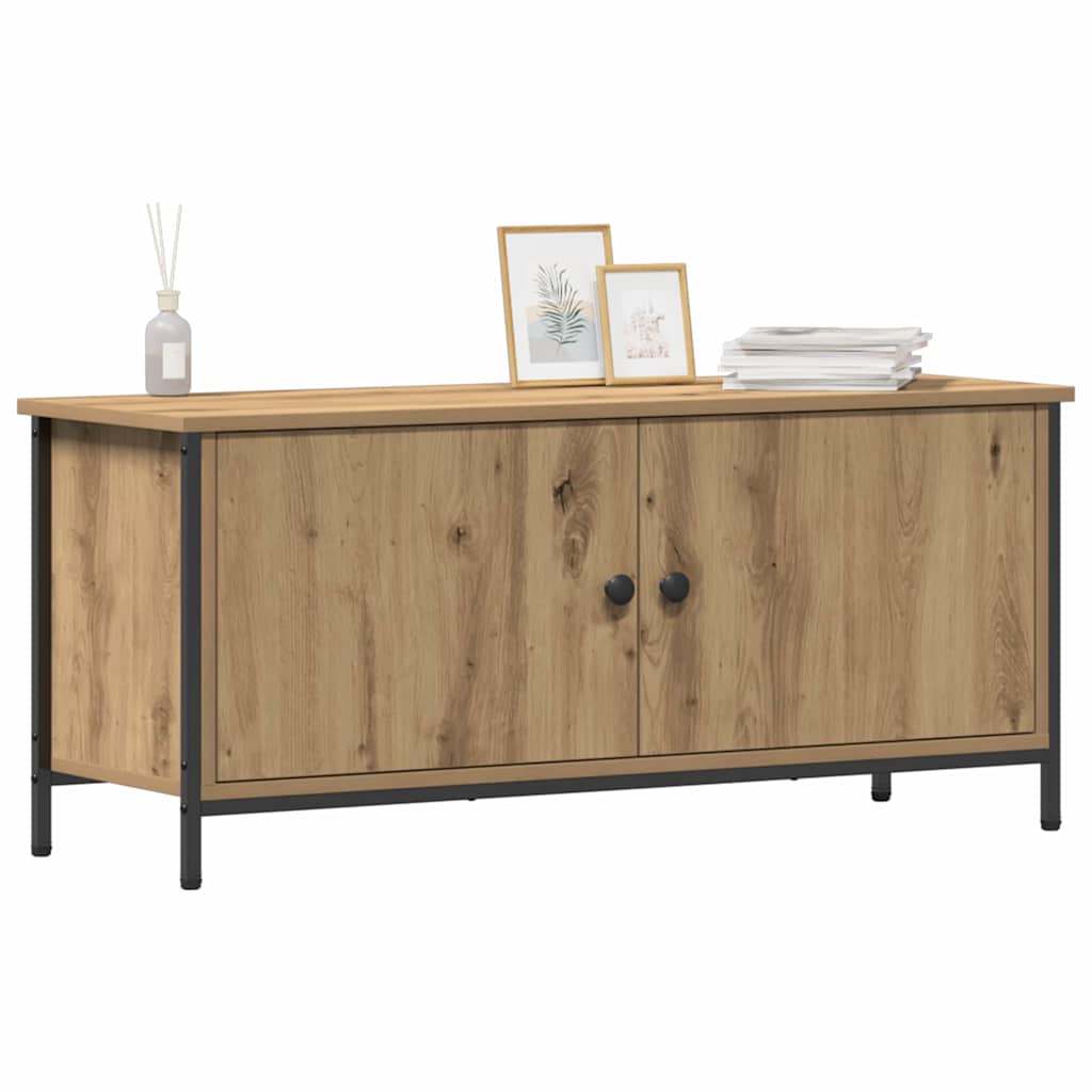 vidaXL Szafka pod telewizor Dąb rzemieślniczy 100 x 35 x 45 cm