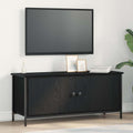 vidaXL Szafka pod telewizor Czarny Dąb 100 x 35 x 45 cm