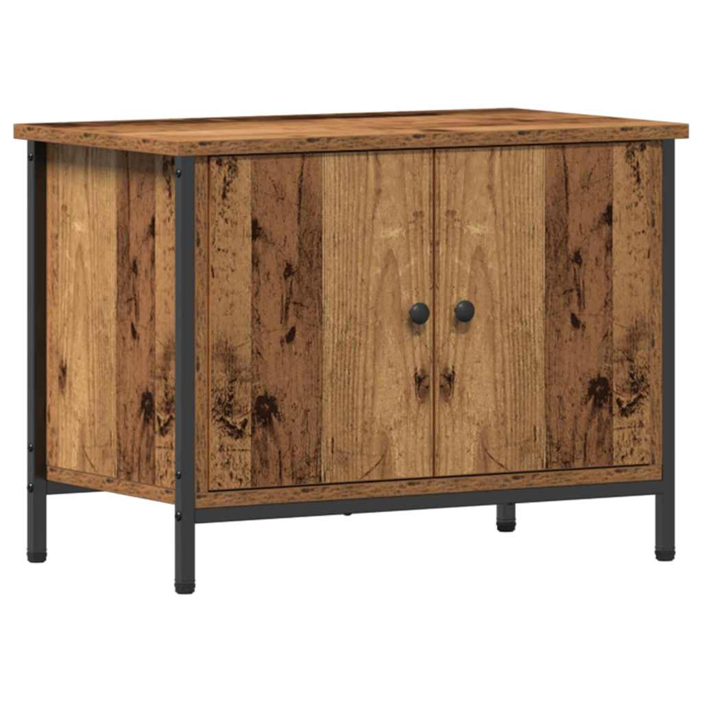 vidaXL Szafka pod telewizor Stare drewno 60 x 35 x 45 cm