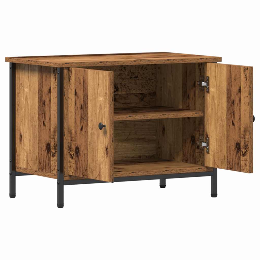 vidaXL Szafka pod telewizor Stare drewno 60 x 35 x 45 cm