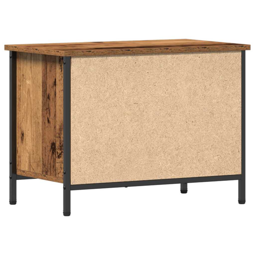 vidaXL Szafka pod telewizor Stare drewno 60 x 35 x 45 cm