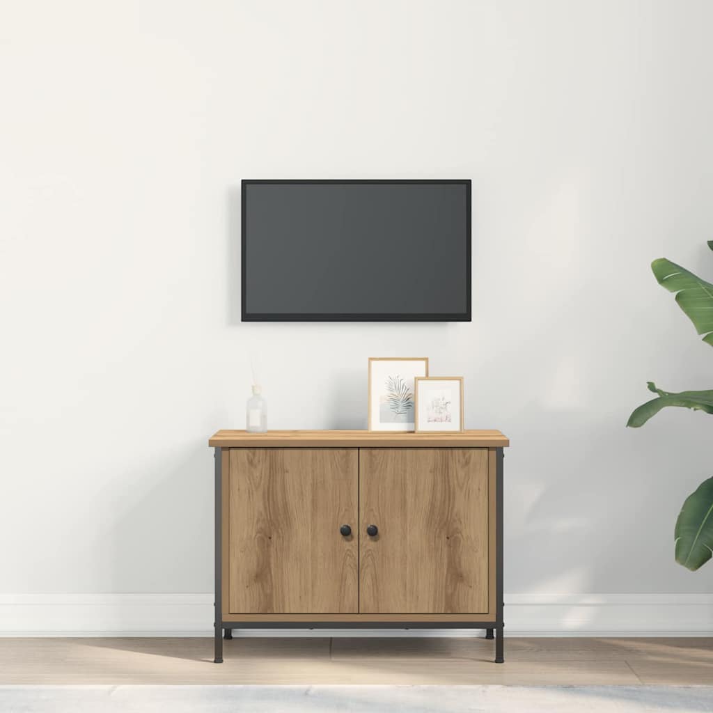 vidaXL Szafka pod telewizor Dąb rzemieślniczy 60 x 35 x 45 cm