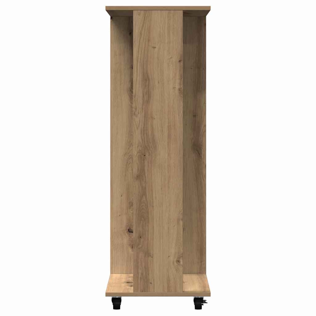vidaXL Garderoba dąb artisan 102 x 38 x 110 cm Materiał drewnopochodny