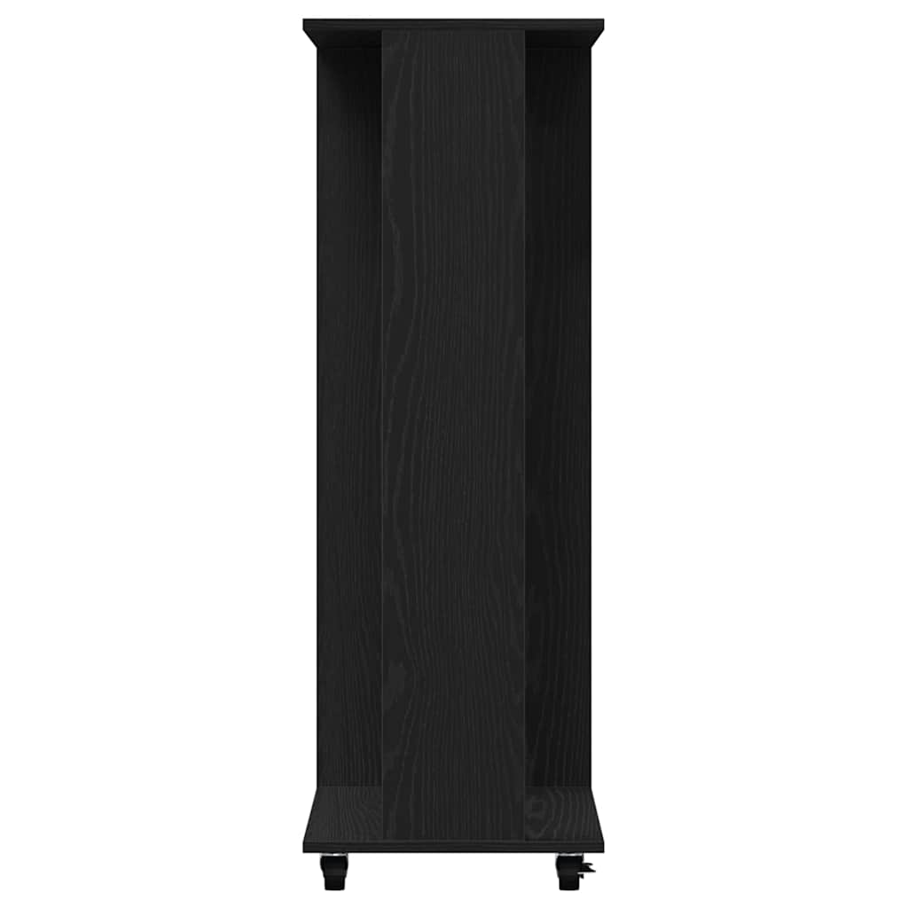 vidaXL Garderoba Czarny dąb 102 x 38 x 110 cm Materiał drewnopochodny