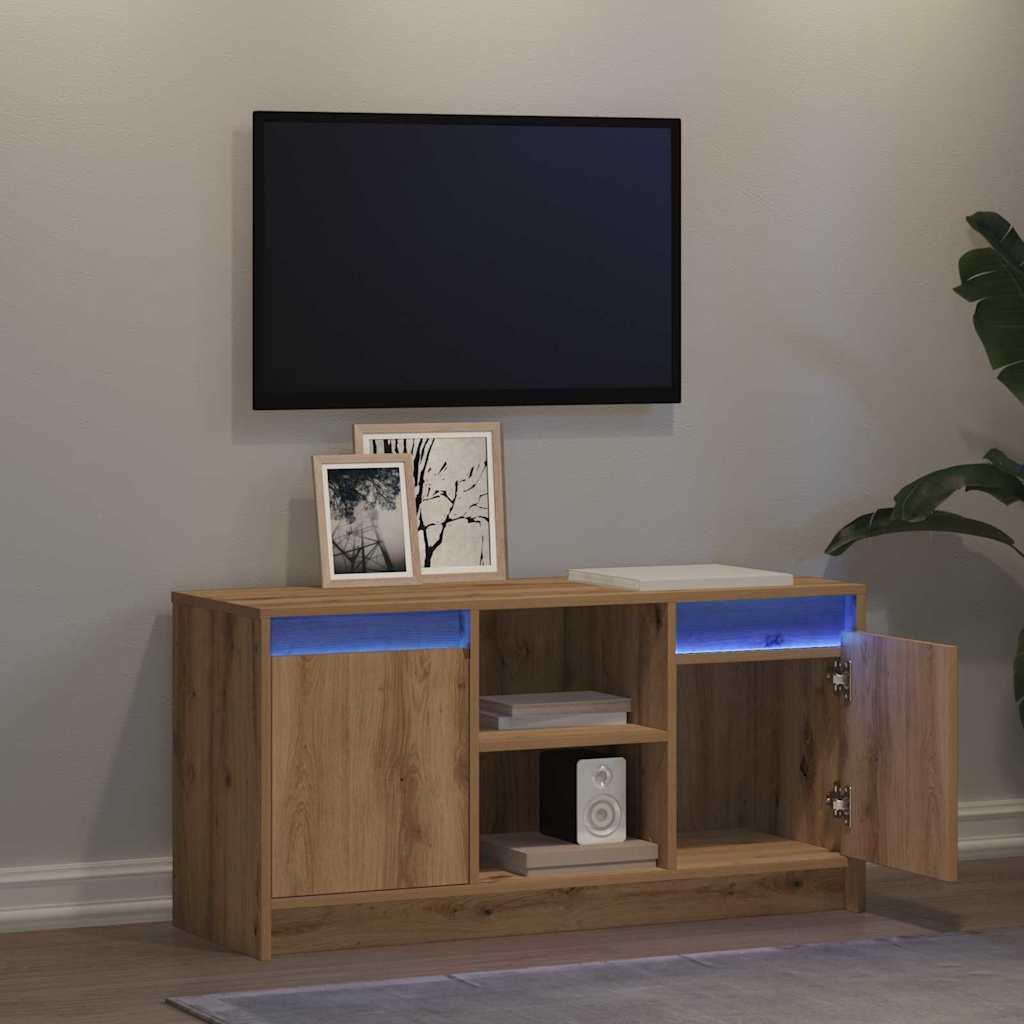 vidaXL Jednostki telewizyjne Brązowy 100 x 34 x 50 cm