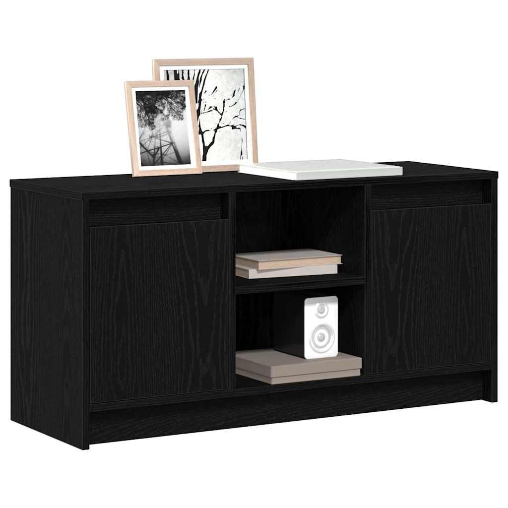 vidaXL Jednostki telewizyjne Czarny 100 x 34 x 50 cm