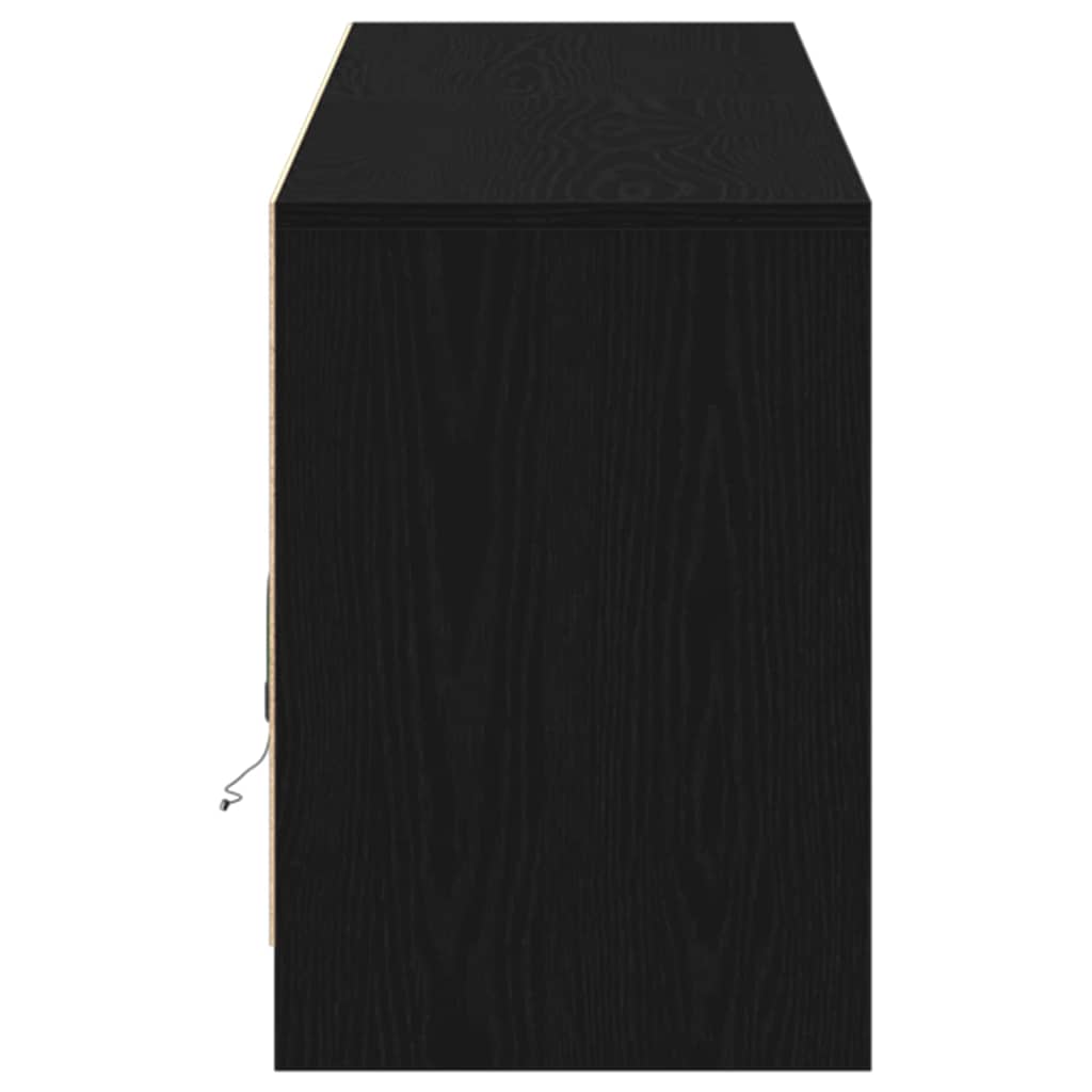 vidaXL Jednostki telewizyjne Czarny 100 x 34 x 50 cm