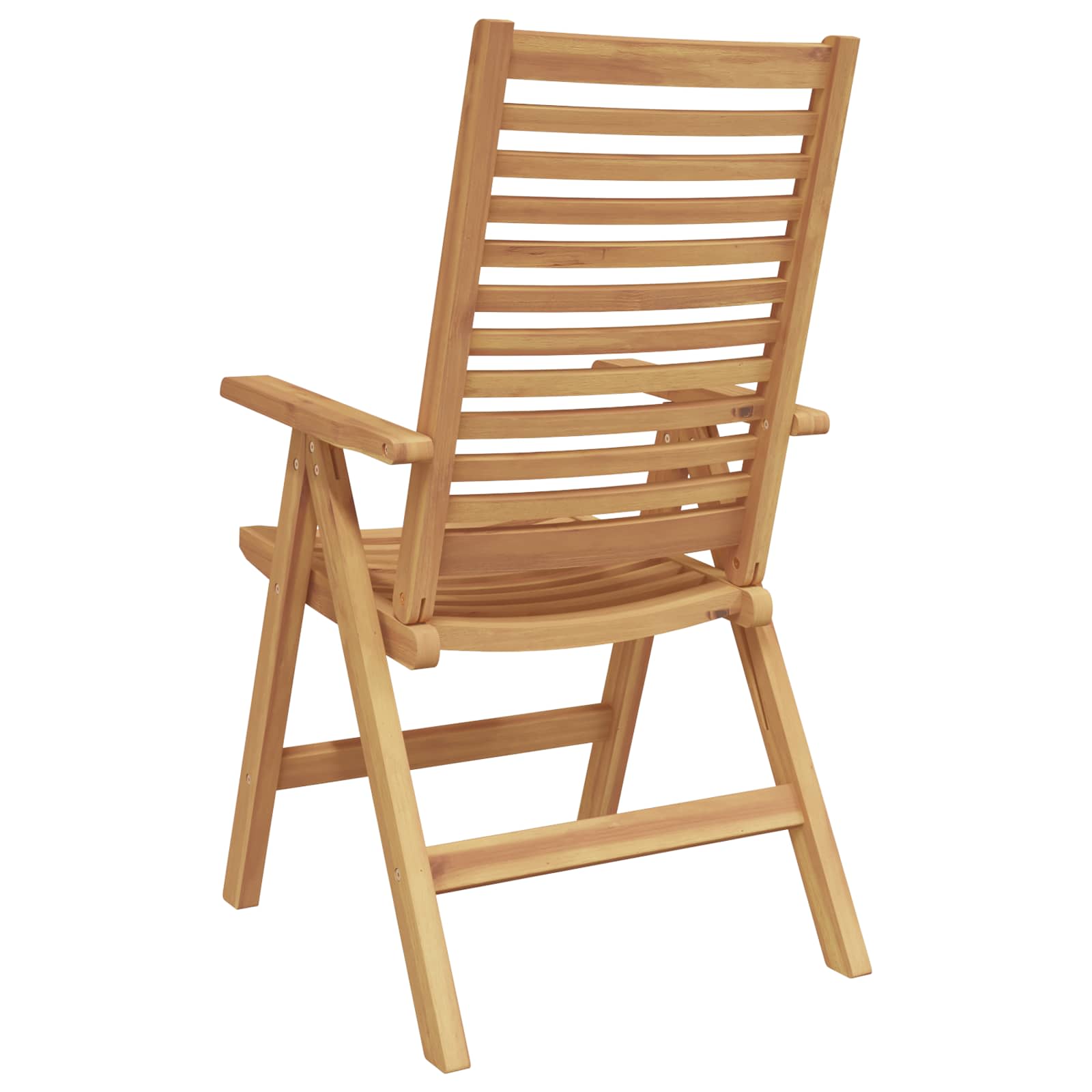 vidaXL Krzesło 4 pcs Brązowy 64,5 x 52 x 108 cm Lite drewno teakowe