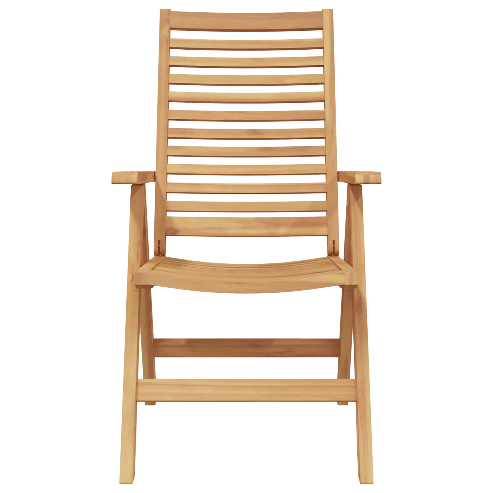 vidaXL Krzesło 8 pcs Brązowy 64,5 x 52 x 108 cm Lite drewno teakowe