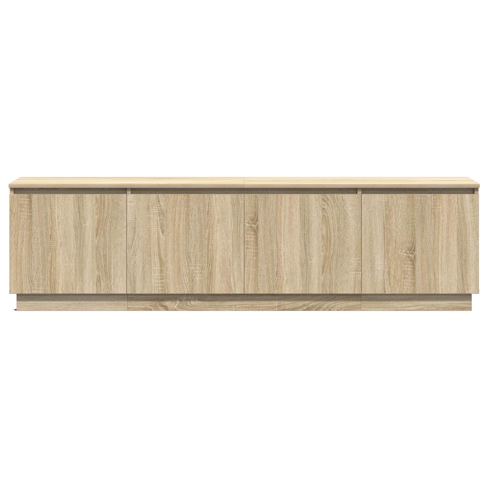 vidaXL Szafka pod telewizor Ze LED Lights Dąb Sonoma 180 x 38 x 49 cm