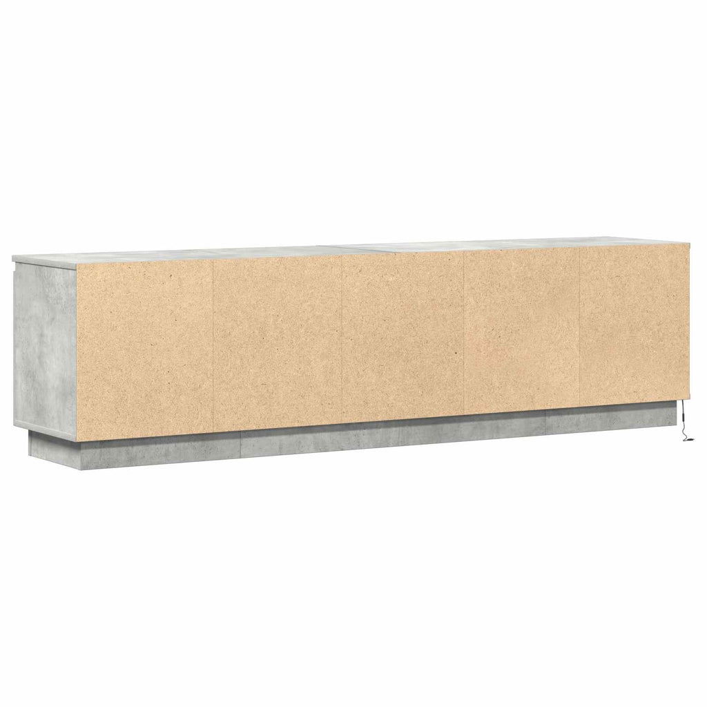vidaXL Szafka pod telewizor Betonowy szary 180 x 38 x 49 cm