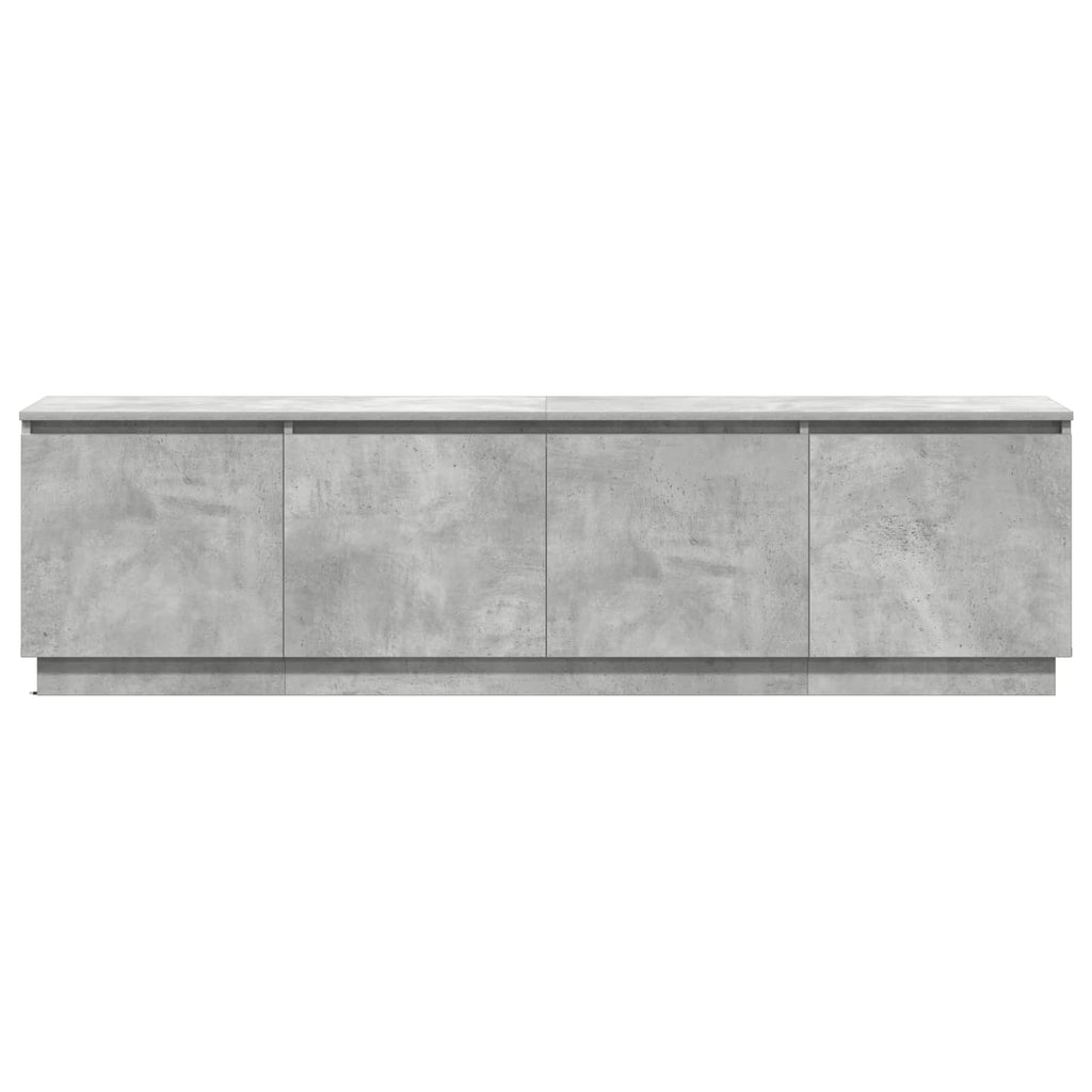 vidaXL Szafka pod telewizor Betonowy szary 180 x 38 x 49 cm