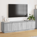 vidaXL Szafka pod telewizor Szary Sonoma 180 x 38 x 49 cm