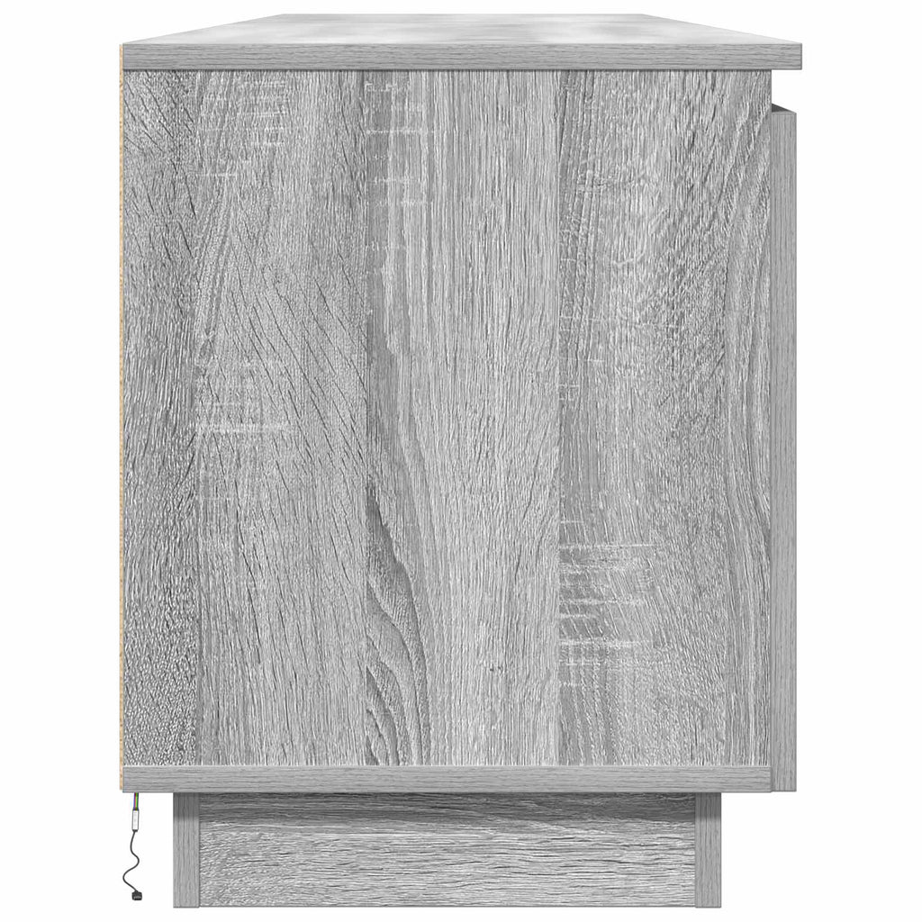 vidaXL Szafka pod telewizor Szary Sonoma 180 x 38 x 49 cm