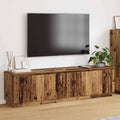 vidaXL Szafka pod telewizor Stare drewno 180 x 38 x 49 cm