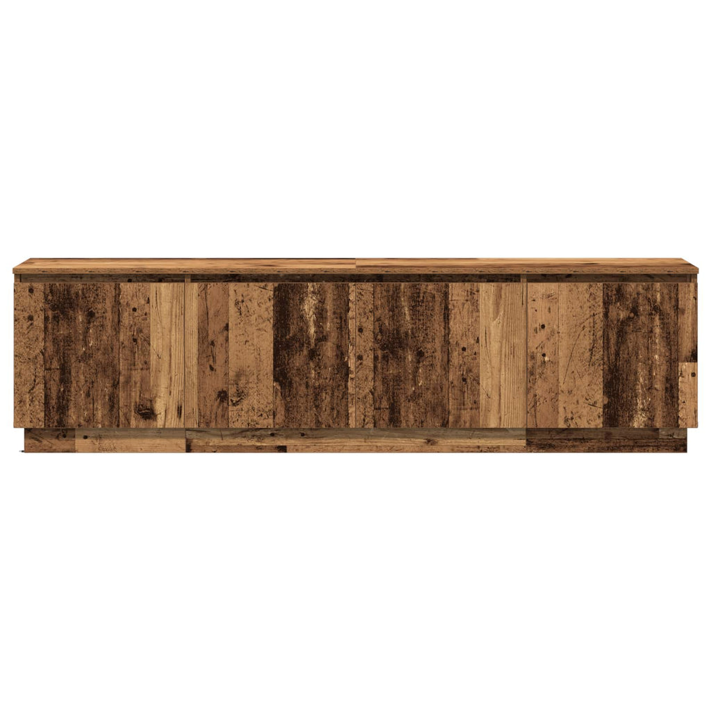 vidaXL Szafka pod telewizor Stare drewno 180 x 38 x 49 cm
