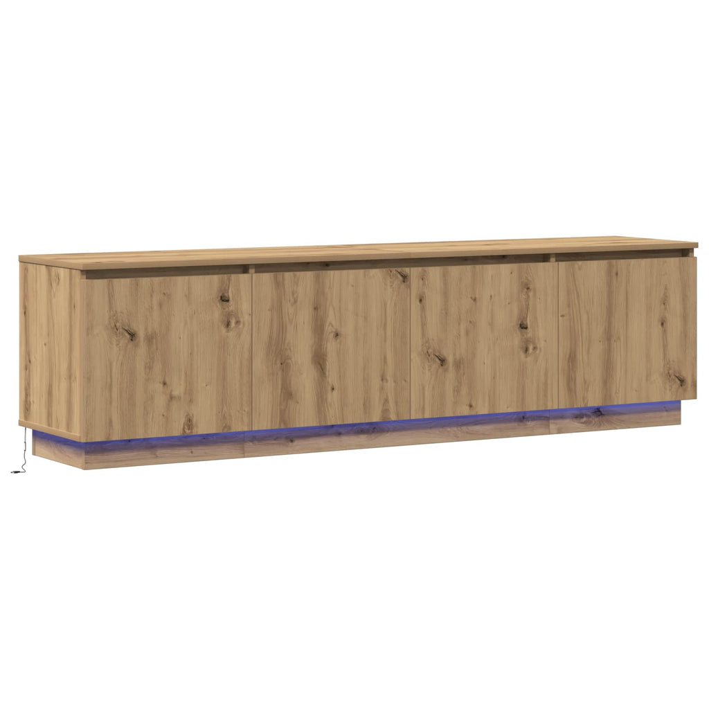 vidaXL Szafka pod telewizor Dąb rzemieślniczy 180 x 38 x 49 cm
