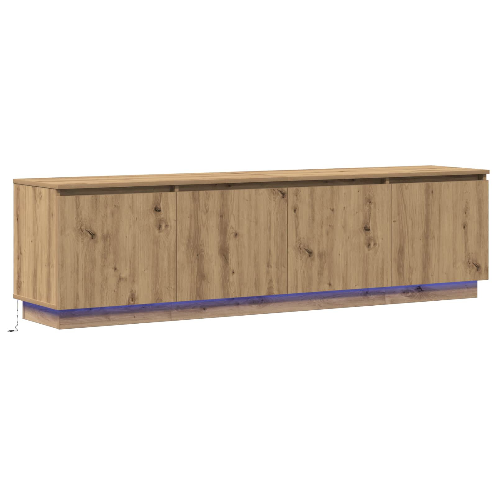 vidaXL Szafka pod telewizor Dąb rzemieślniczy 180 x 38 x 49 cm