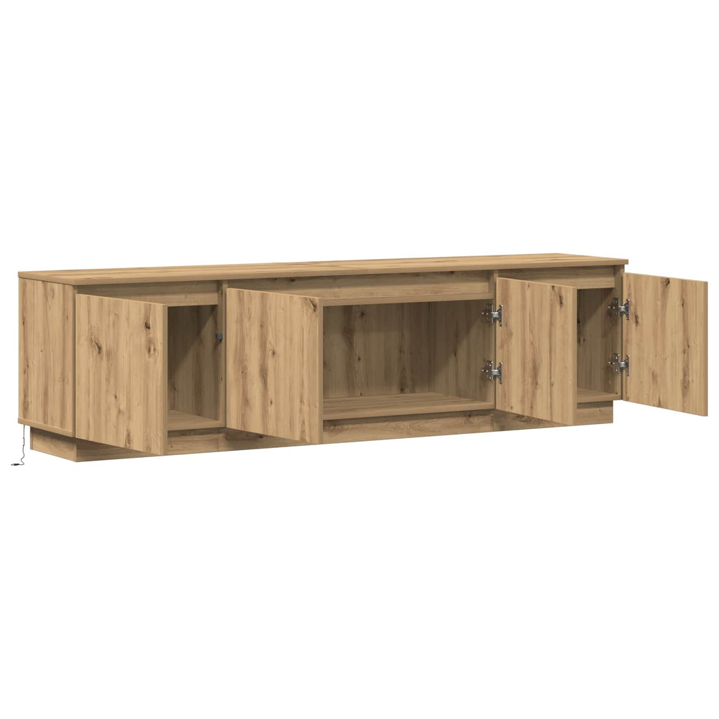 vidaXL Szafka pod telewizor Dąb rzemieślniczy 180 x 38 x 49 cm