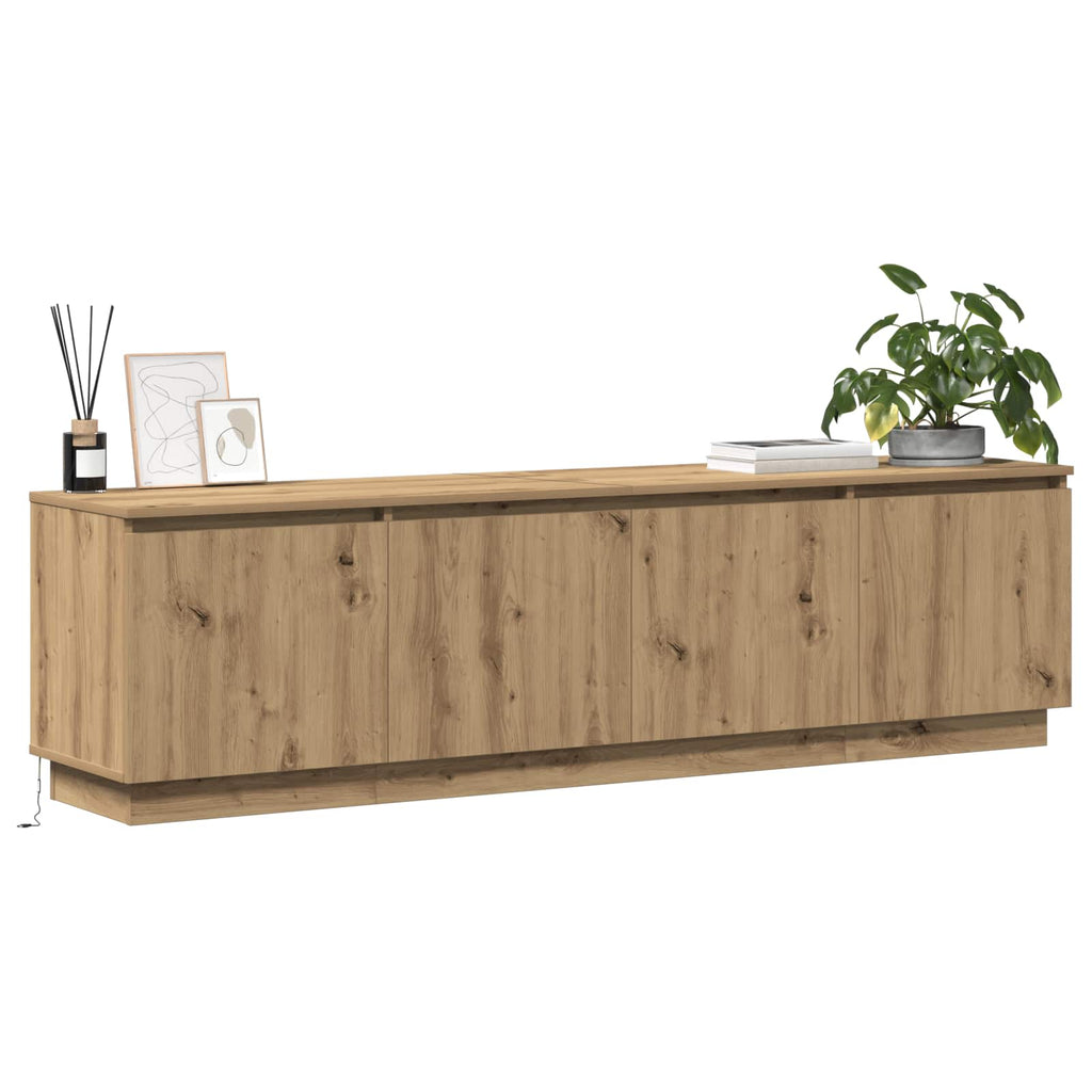 vidaXL Szafka pod telewizor Dąb rzemieślniczy 180 x 38 x 49 cm