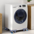 vidaXL Podstawa pod pralkę Szary 66 x 66 x 12 cm Stal nierdzewna