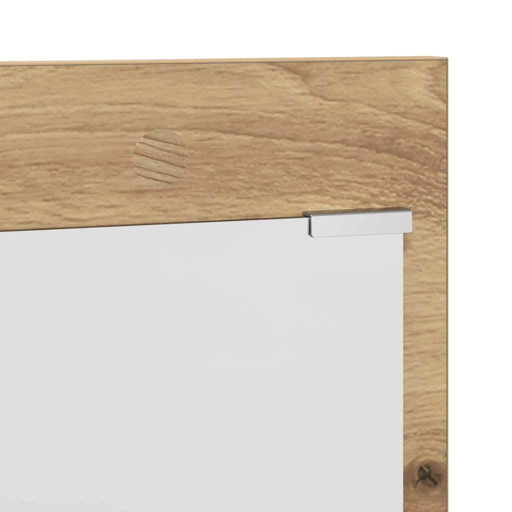 vidaXL Wieszak na płaszcze montowany na ścianie Dąb rzemieślniczy