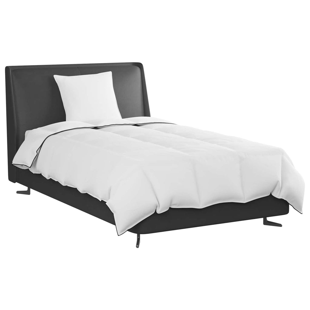 vidaXL Zimowa Kołdra z poduszką 2 pcs Biały Pióra down