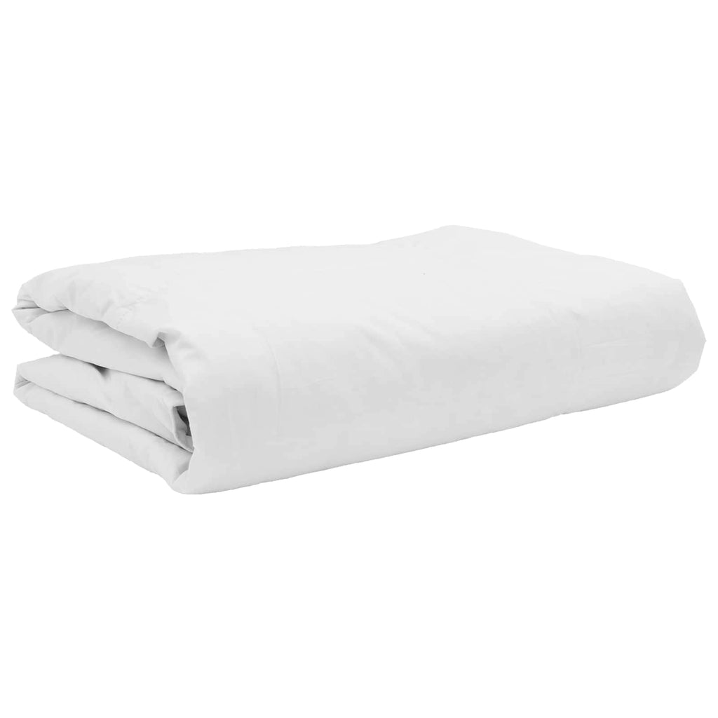 vidaXL Letni Kołdra z poduszką 2 pcs Biały Pióra down